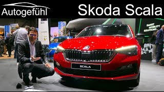 Skoda Scala REVIEW Exterior Interior Rapid successor  Autogefühl [upl. by Alesig]