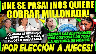 CAMPECHANEANDO SÁBADO INE ¡NOS QUIERE COBRAR MILLONADA POR ELECCIÓN DE JUECES CLAUDIA ¡RESPONDE [upl. by Ahsed]