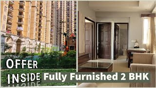 india दिल्ली नोएडा पास 2 bhk flat fully furnishedprateek grand city siddharth vihar latest video [upl. by Zaneta396]