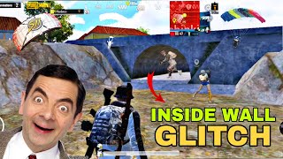 Inside Wall Secret Glitch 😁  New Update Glitch in Pochinki [upl. by Lerat755]