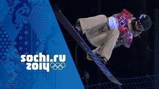 Kaitlyn Farrington Wins Halfpipe Gold  Scores 9175  Sochi 2014 Winter Olympics [upl. by Calandra]