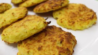 Kljukušice sa krompirom  Potato Rosti Rounds baked in oven [upl. by Ahseekan]