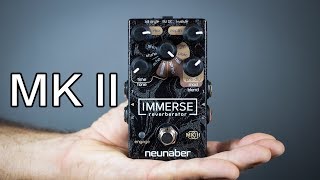 Neunaber Immerse Reverberator MK II Demo [upl. by Sirdna400]