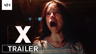 X  Official Trailer HD  A24 [upl. by Ahseikan]