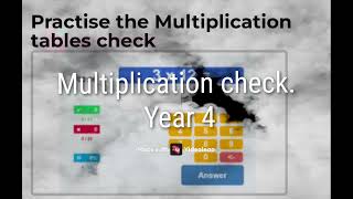 The Multiplication Tables Check MTC Year 4 maths ks2 learning education [upl. by Dnalro]