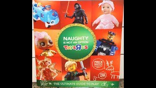 Looking Through the Toys R Us Christmas Catalogue 2017 [upl. by Atsirc]