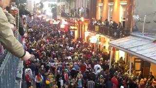 Mardi Gras Day 2010 on Bourbon Street [upl. by Asehr882]