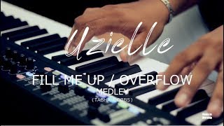 Home in Worship session 2019 with Uzielle  Fill me upOverflow Tasha Cobbs [upl. by Myrtle40]