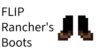 Hypixel Skyblock  FLIP RANCHERS BOOTS [upl. by Manwell315]