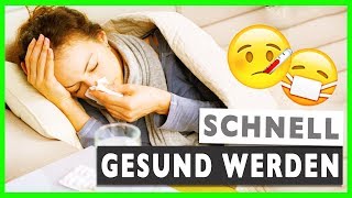 12 LIFE HACKS gegen Erkältung  Hausmittel gegen Schnupfen amp Co  Vorbeugen  Healthy [upl. by Cyndia]