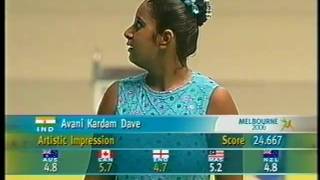 Synchronized Swimming Commonwealth Games 2006 Solo India [upl. by Alac273]