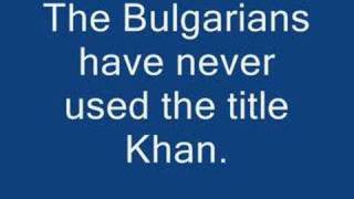 Origins of the Bulgarians [upl. by Izaak]