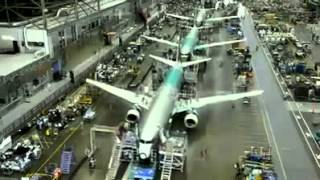 Incredible time lapse video of Boeing 737 construction [upl. by Mcgrath]