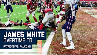 James White GameWinning OT Touchdown  Patriots vs Falcons  Super Bowl LI Highlights [upl. by Olegnalehcim]