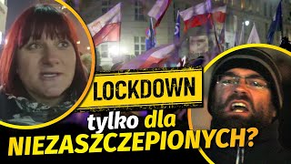 Polacy szykują REWOLUCJĘ na ULICACH Protest ANTYSZCZEPIONKOWCÓW  KOMENTERY [upl. by Peppy]