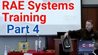 RAE Gas Meter Training Pt 4 Menus amp Correction Factors [upl. by Scully57]