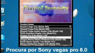 Como Crackear O Sony Vegas Pro 80  Download Link [upl. by Ayotel]