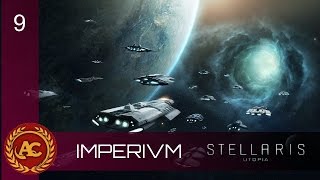 Stellaris Utopia  IMPERIVM 9 Gameplay ITA [upl. by Neelhtac]