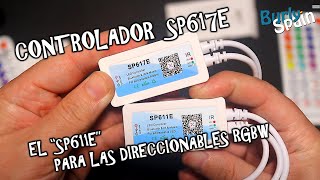 💡 Si añadimos blanco al SP611E 👉 Controlador ARGB SP617E para RGBW [upl. by Boyt]