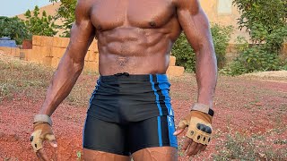 Africa Natural Bodybuilder Full Body Workout to Boost Muscle Growth amp strength 🔥💪motivation fit [upl. by Culhert821]