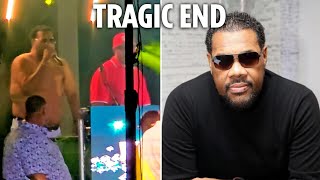 Shocking moment Fatman Scoop collapses on stage before dying [upl. by Thaddus]