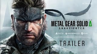 METAL GEAR SOLID Δ SNAKE EATER  Official Trailer metalgearsolid3snakeeater [upl. by Lewanna]