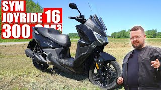 SYM Joyride 16 Nie wsiadaj bo zostawisz motocykl w garażu Test skutera i moja opinia [upl. by Pat]