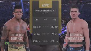 Stephen quotWonderboyquot Thompson vs Gilbert Burns [upl. by Ibrab972]