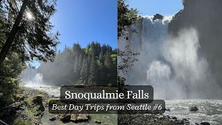 Day Trips from Seattle Snoqualmie Falls [upl. by Reffinej]