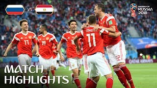 Russia v Egypt  2018 FIFA World Cup  Match Highlights [upl. by Grail]