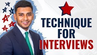 STAR Technique for Answering Interview Questions [upl. by Kinata]