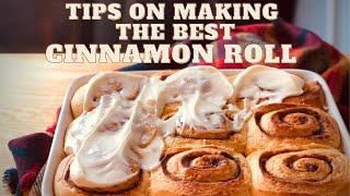 Tips On Making THE BEST CINNAMON ROLLS  Shared By A Professional Baker [upl. by Eilyr]