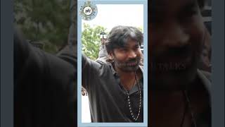 ஓட்டம் பிடித்த Dhanush  Dhanush in Raayan fdfs thamizhtalks raayan fdfs arrahman song movie [upl. by Ynafetse308]