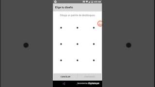 5 contraseñas de patrón para tu celular fáciles Ramon [upl. by Marou]