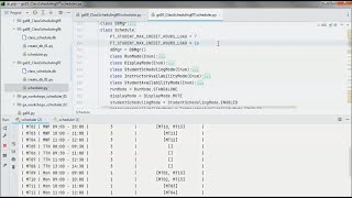 Class Scheduling  Python  Genetic Algorithm  Credit Hours prototype project 07  public version [upl. by Ecinwahs]