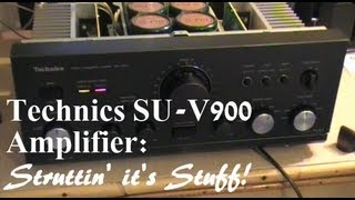 Technics SUV900 Amplifier [upl. by Akineg]