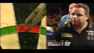 Adrian Lewis 9 Dart Finish  European Championship 2011 [upl. by Birecree907]