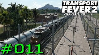 Transport Fever 2 011  Ausbau Schienennetz Bahnhöfe überfüllt Gameplay German Deutsch [upl. by Nibas]