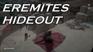 Assassins Creed Origins  Eremites Hideout Hermit Location Easy Ability Point [upl. by Cynar]