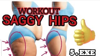 5 Exercises For SAGGY HIPS buttocksworkout hipexercise [upl. by Lily]