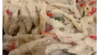 Creamy Chicken And Vegetable PastaHow to cook creamy pasta [upl. by Karlie]