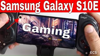 Samsung Galaxy S10E Gaming Review  Battery Life Heat Test Performance [upl. by Cottle]