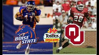 2007 Fiesta Bowl Boise State vs Oklahoma radio [upl. by Dnalerb345]