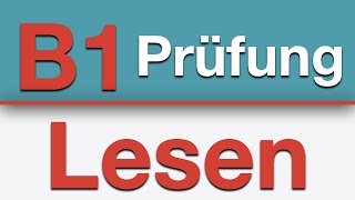 b1gastb1lesenLesen PrüfungJuli 2023 I German Test For Immigranten I gast DTZ telc gast [upl. by Eanad323]