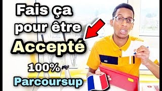 ParcourSup  COMMENT AVOIR UNE ACCEPTATION FACILEMENT  ÉTUDIANTS ÉTRANGERS [upl. by Anirrehs577]