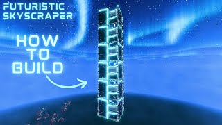 Minecraft Futuristic Skyscraper How To Build [upl. by Deragon39]