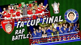 FA CUP FINAL RAP BATTLE Arsenal vs Chelsea 2017 Preview Parody [upl. by Einreb]