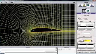 2D Compressible flow over a NACA 4412 airfoil Analysis in Fluent 63 [upl. by Marika]