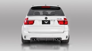 BMW X5 M and X6 M Sport Exhaust  Vorsteiner [upl. by Garwin603]