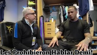 Wander Franco Habla En Entrevista De Su Entrada a La MLB Dice Que Le Prohíbieron a Todos Hablar deEl [upl. by Suivat]